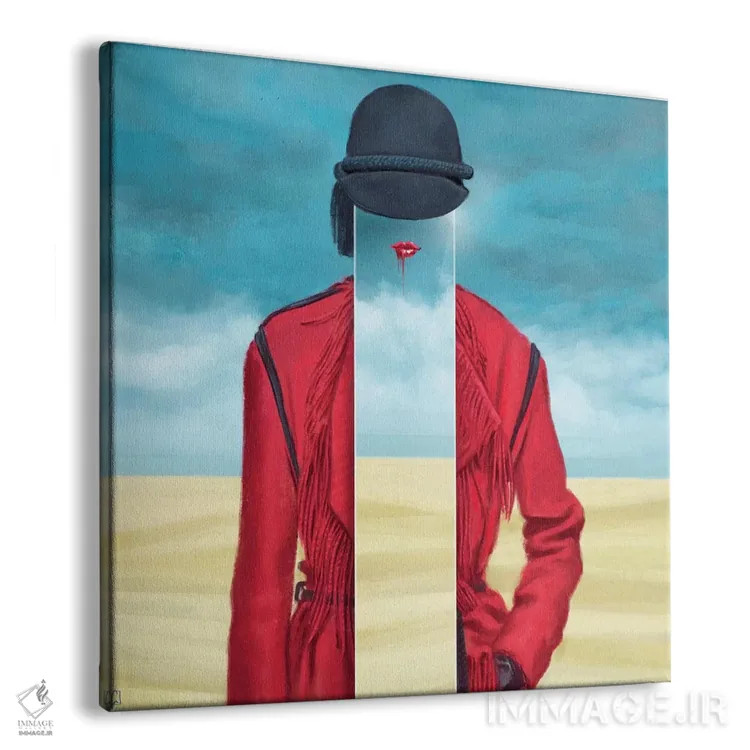 تابلو رز بیابانی اثر الکساندر گراهوفسکی - نمای پرسپکتیو محصول