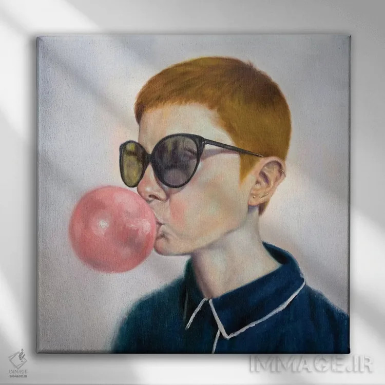 تابلو کدو تنبل اثر الکساندر گراهوفسکی - نمای روبهرو روی دیوار