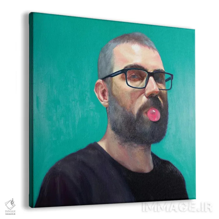 تابلو چشمانم سبز است اثر الکساندر گراهوفسکی - نمای پرسپکتیو محصول