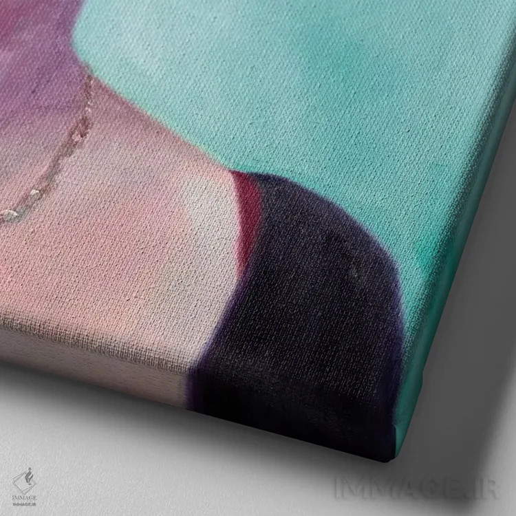 تابلو نمودار کاوش کیهانی اثر الکساندر گراهوفسکی - نمای نزدیک بافت بوم