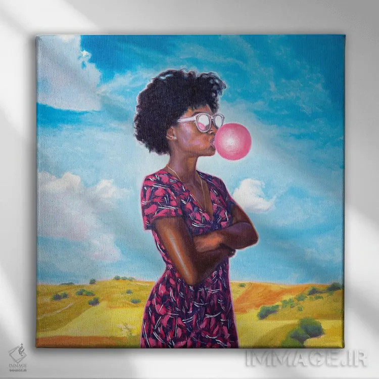 تابلو سفر جادهای اسپانیا اثر الکساندر گراهوفسکی - نمای روبهرو روی دیوار