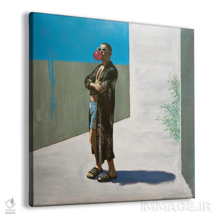 تابلو جوان فاسد اثر الکساندر گراهوفسکی - نمای پرسپکتیو محصول