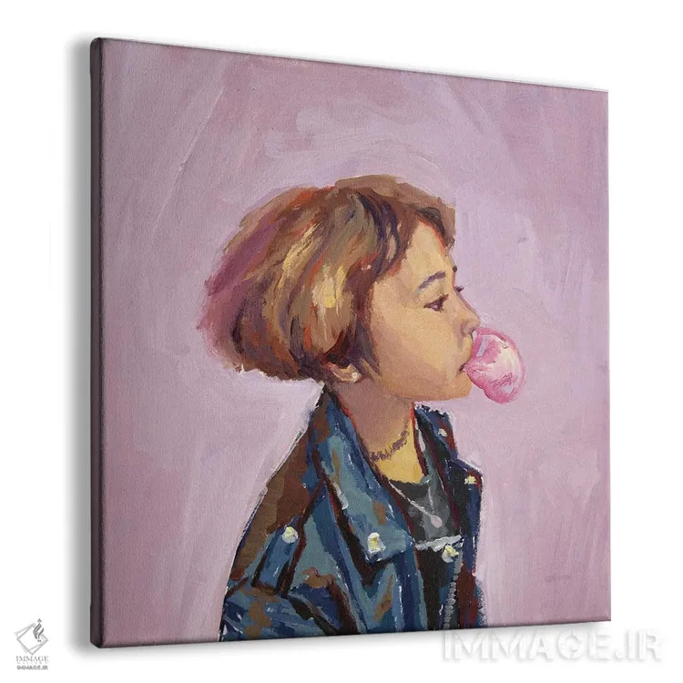 تابلو دختر راک اثر الکساندر گراهوفسکی - نمای پرسپکتیو محصول