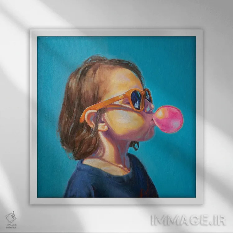 تابلو الیو اثر الکساندر گراهوفسکی - نمای قابدار سفید