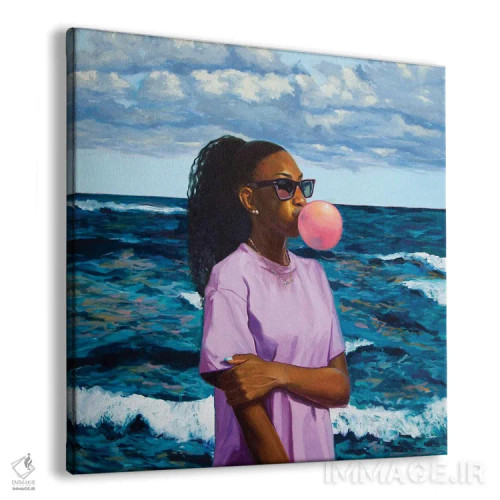 تابلو اندازه اقیانوس اثر الکساندر گراهوفسکی - نمای پرسپکتیو محصول