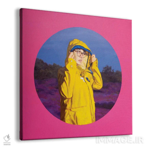 تابلو آنجا اثر الکساندر گراهوفسکی - نمای پرسپکتیو محصول