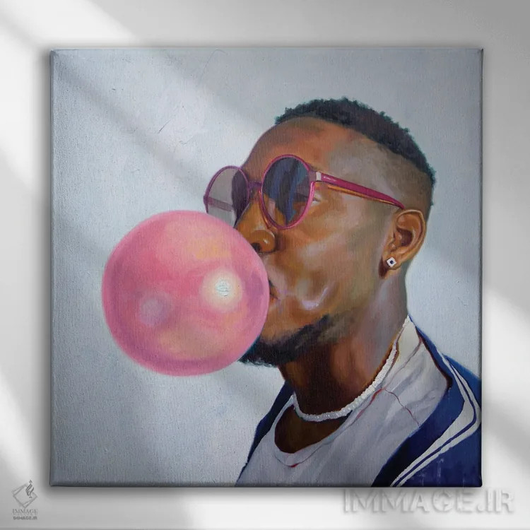 تابلو میلیونها داستان برای گفتن اثر الکساندر گراهوفسکی - نمای روبهرو روی دیوار