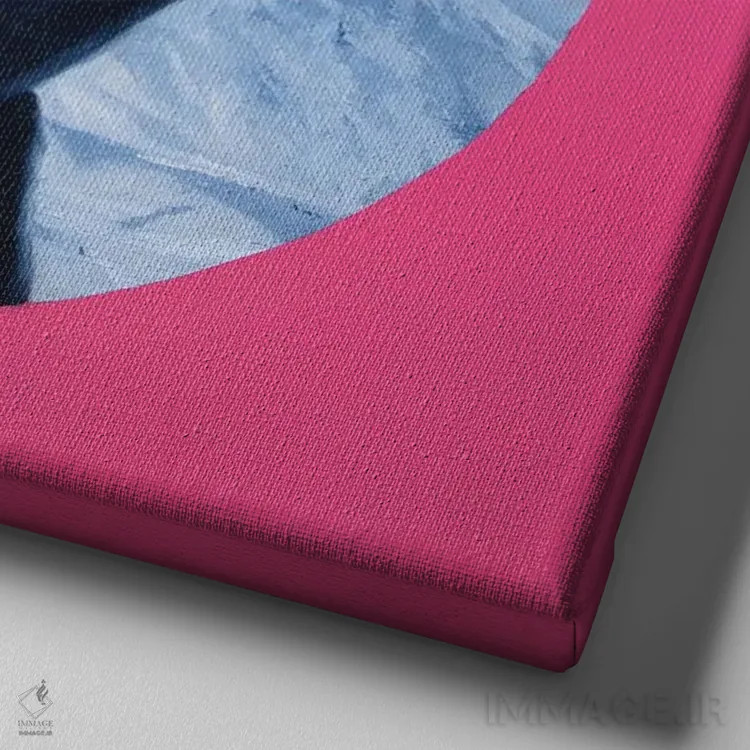 تابلو همیشه اینجا بودهام اثر الکساندر گراهوفسکی - نمای نزدیک بافت بوم