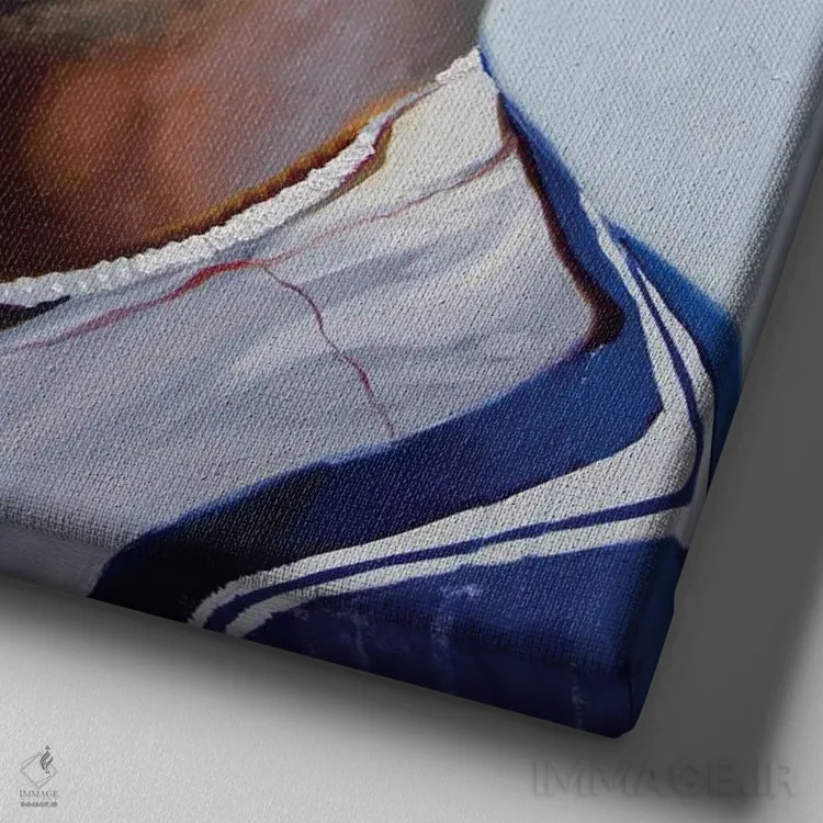 تابلو میلیونها داستان برای گفتن اثر الکساندر گراهوفسکی - نمای نزدیک بافت بوم