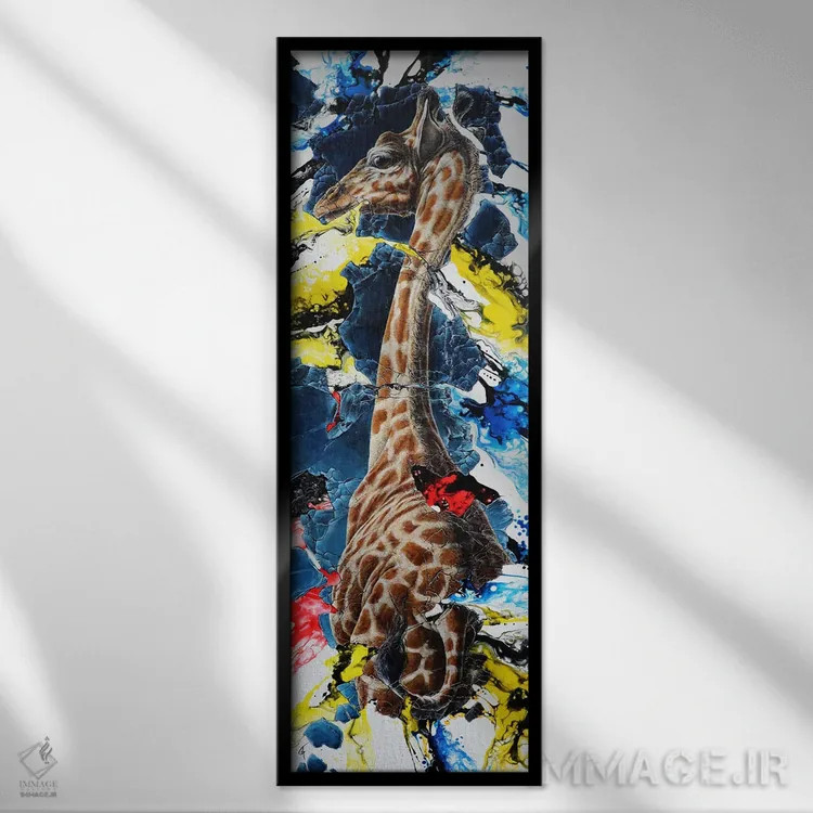 تابلو تویگا اثر آناگرُز - نمای قابدار مشکی