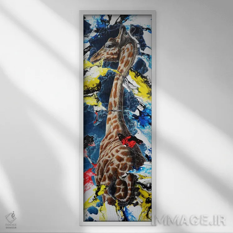 تابلو تویگا اثر آناگرُز - نمای قابدار سفید