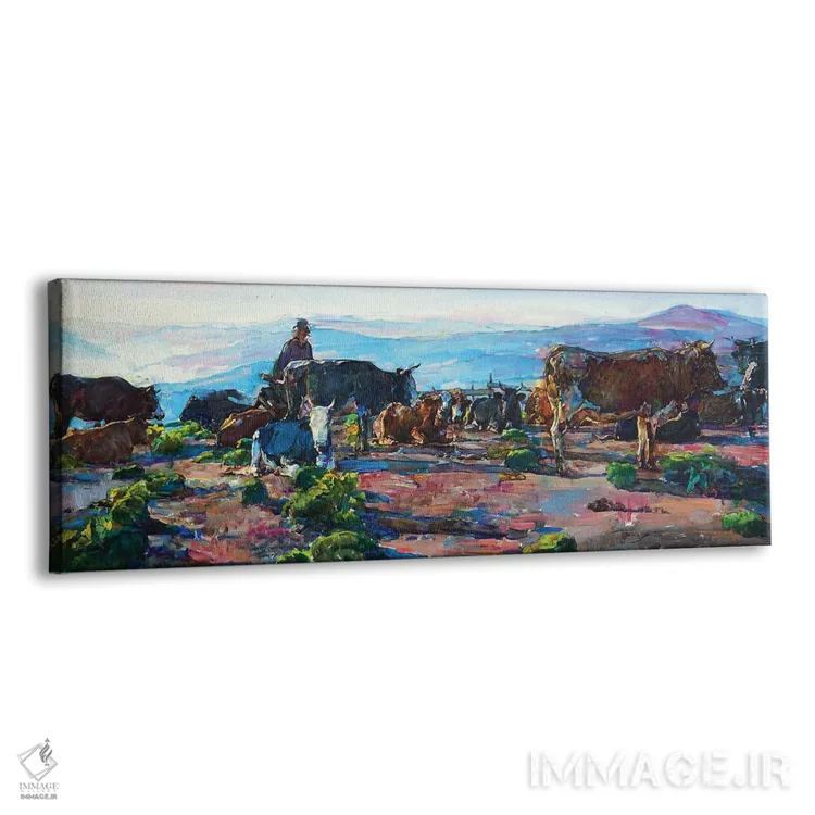 تابلو عشق در کوهستان اثر اندریی کوتساچنکو - نمای پرسپکتیو محصول
