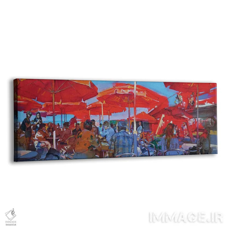 تابلو تابستان در شهر اثر اندریی کوتساچنکو - نمای پرسپکتیو محصول