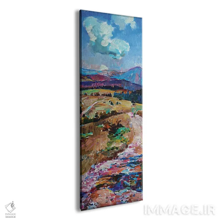 تابلو جادهٔ کوهستانی در تابستان اثر اندریی کوتساچنکو - نمای پرسپکتیو محصول