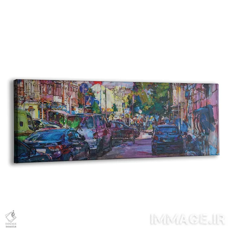 تابلو نمایی از شهر باستانی اثر اندریی کوتساچنکو - نمای پرسپکتیو محصول