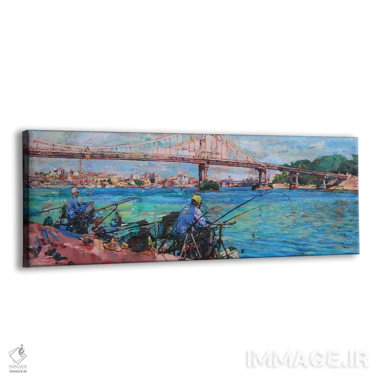 تابلو پل عابرپیاده، کیف (اوکراین) اثر اندریی کوتساچنکو - نمای پرسپکتیو محصول