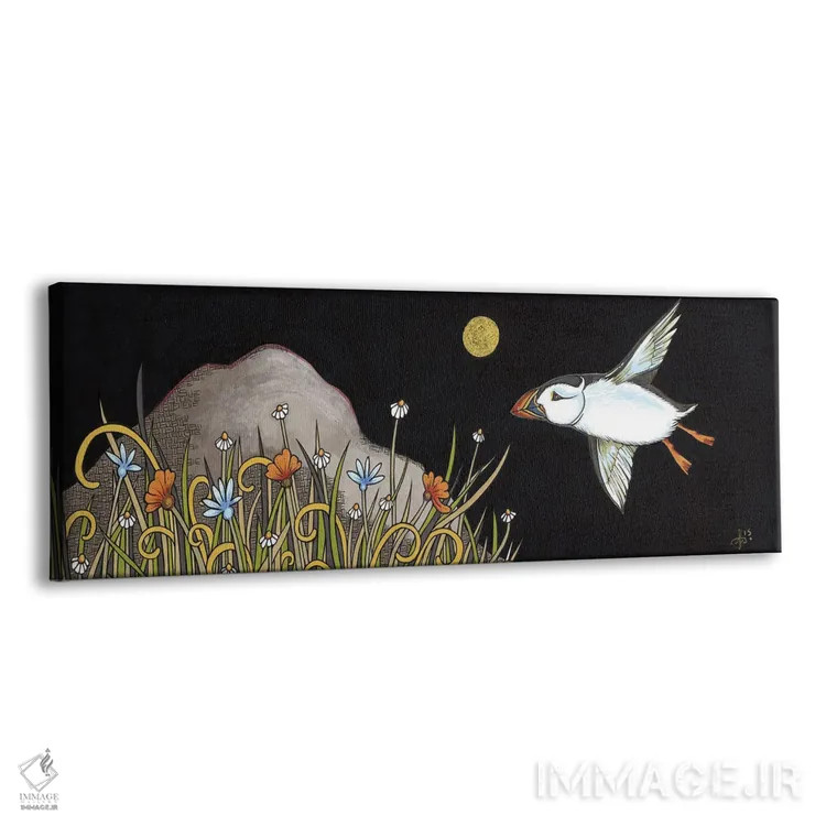 تابلو پرواز شبانه اثر آنیتا اینوراریتی - نمای پرسپکتیو محصول