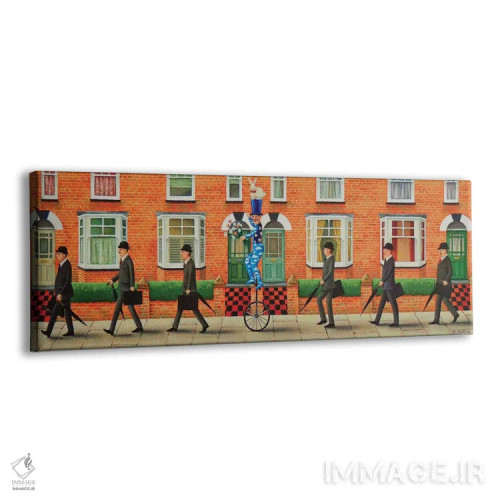 تابلو راهی محل کار! اثر آنتوانت کلی - نمای پرسپکتیو محصول