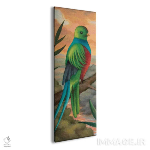 تابلو پرندهٔ عجیب (پرندهٔ خاص) اثر آنتوانت کلی - نمای پرسپکتیو محصول