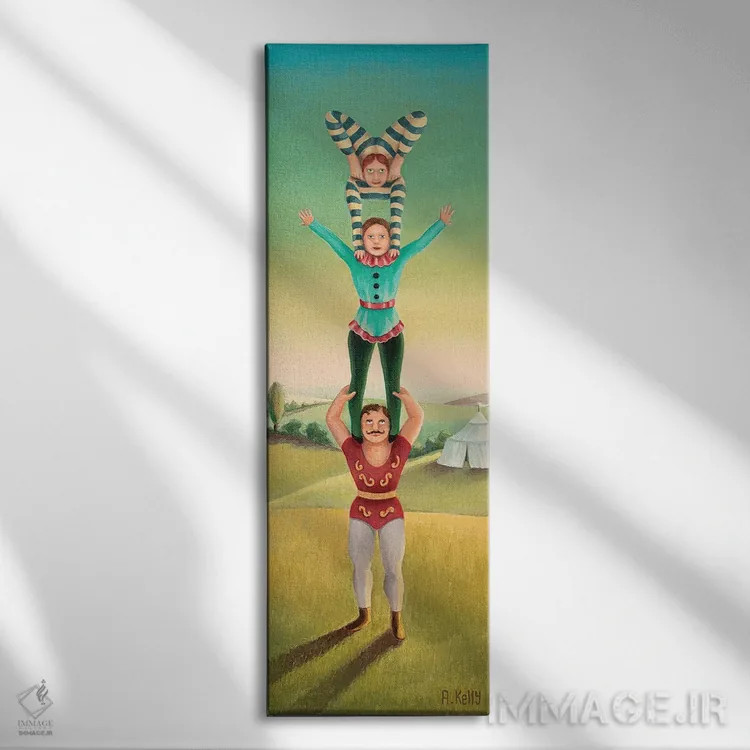 تابلو نترس! اثر آنتوانت کلی - نمای روبهرو روی دیوار