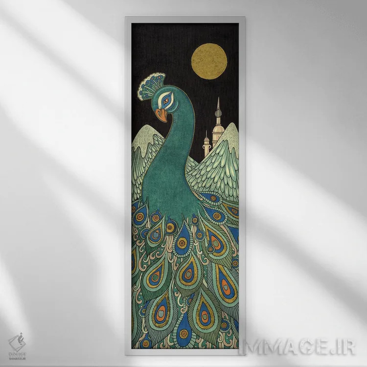 تابلو فرمانروا اثر آنیتا اینوراریتی - نمای قابدار سفید