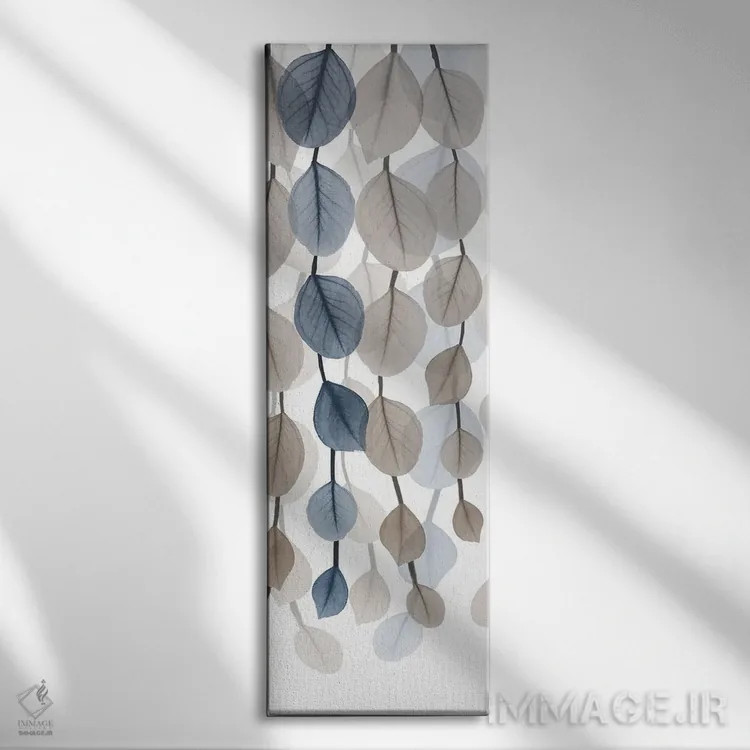 تابلو آبشار خنثی III اثر آلبرت کوئتسیِر - نمای روبهرو روی دیوار