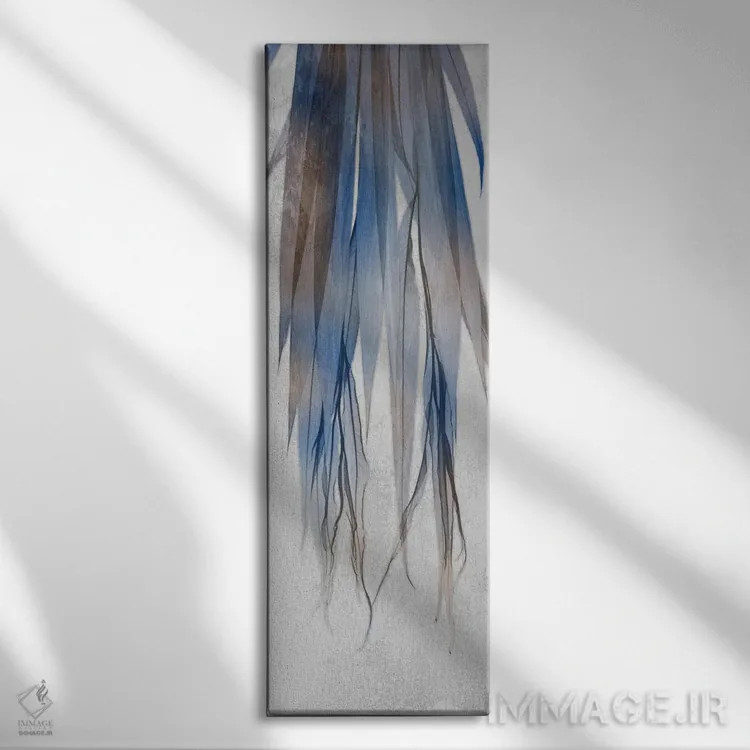 تابلو رشد خنثی II اثر آلبرت کوئتسیِر - نمای روبهرو روی دیوار