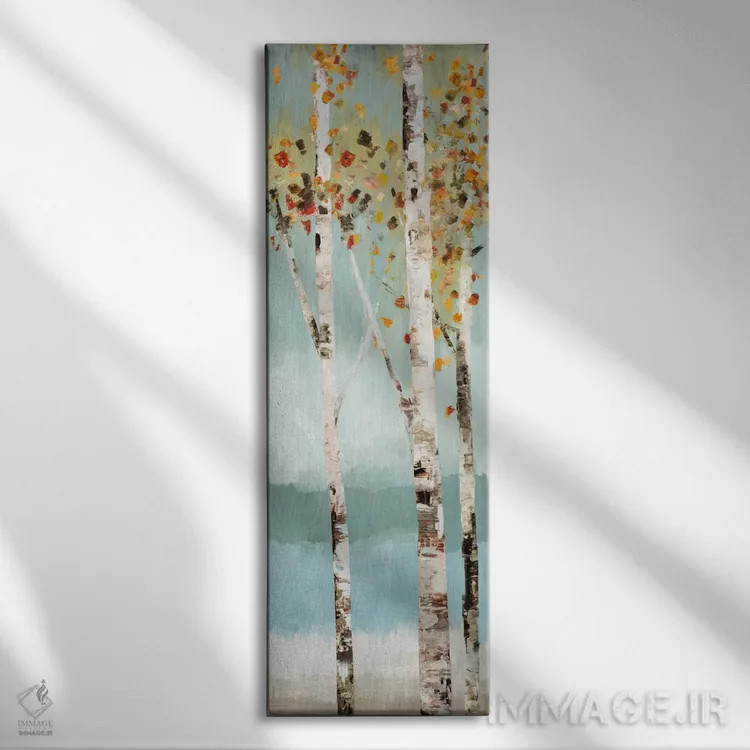 تابلو دیدبانی II اثر آلیسون پیرس - نمای روبهرو روی دیوار