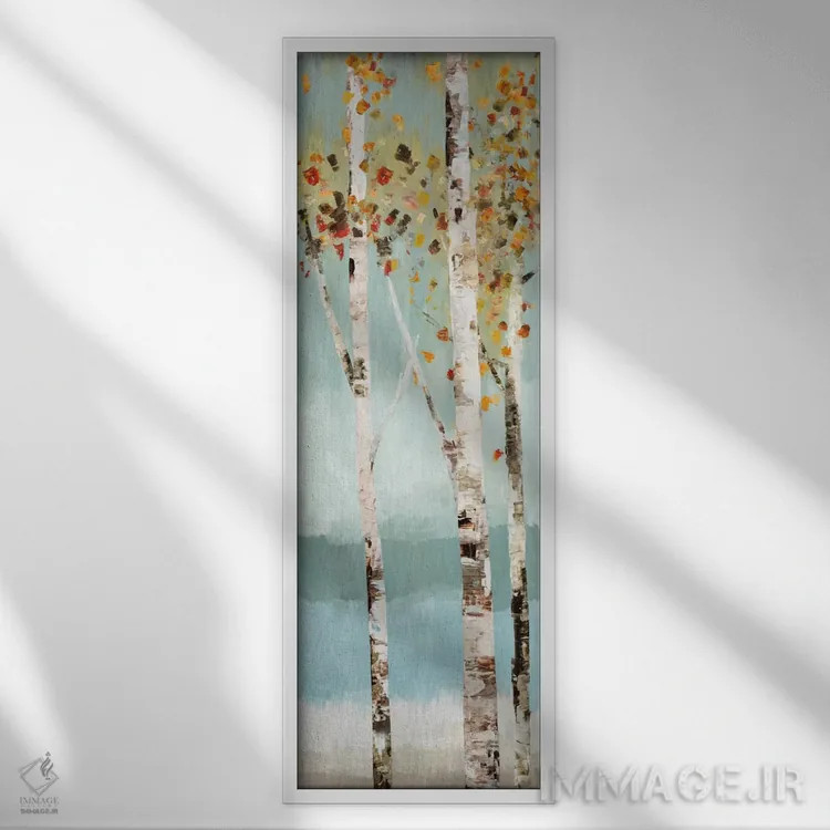 تابلو دیدبانی II اثر آلیسون پیرس - نمای قابدار سفید