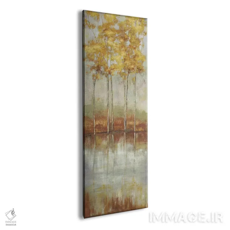 تابلو بازتابها III اثر آلیسون پیرس - نمای پرسپکتیو محصول