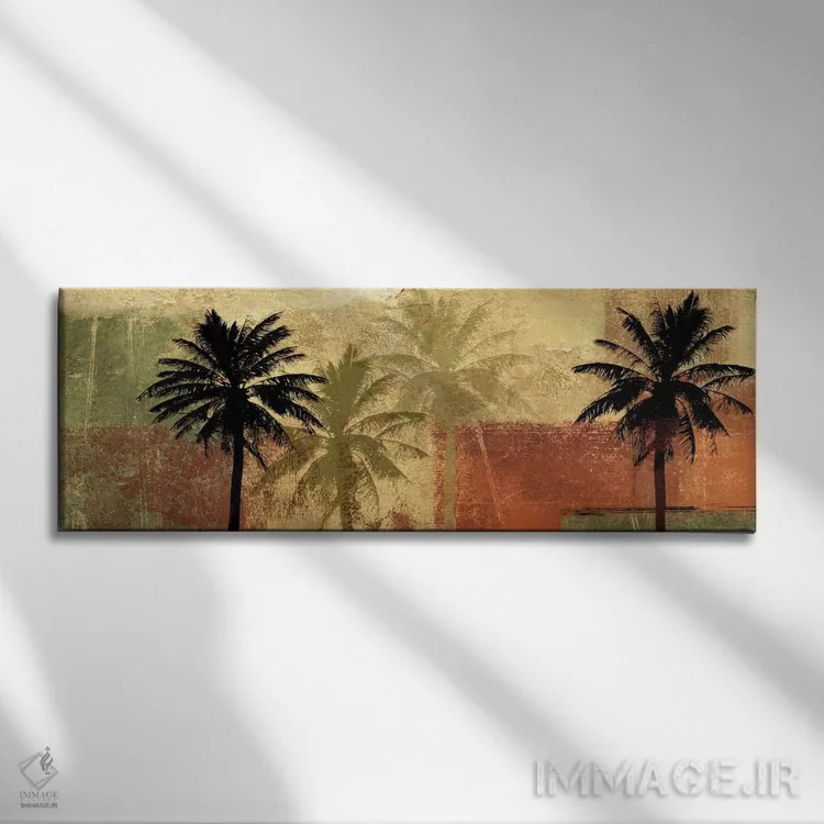 تابلو نمای اقیانوس II اثر آلیسون پیرس - نمای روبهرو روی دیوار