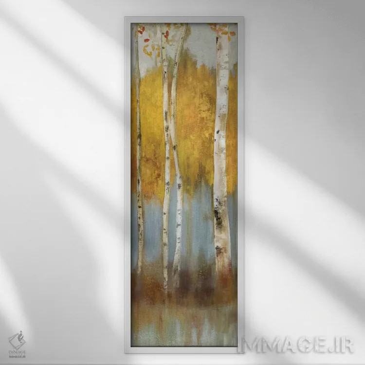 تابلو وعده II اثر آلیسون پیرس - نمای قابدار سفید