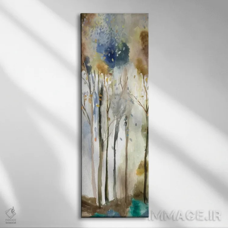 تابلو سرافراز ایستاده III اثر آلیسون پیرس - نمای روبهرو روی دیوار