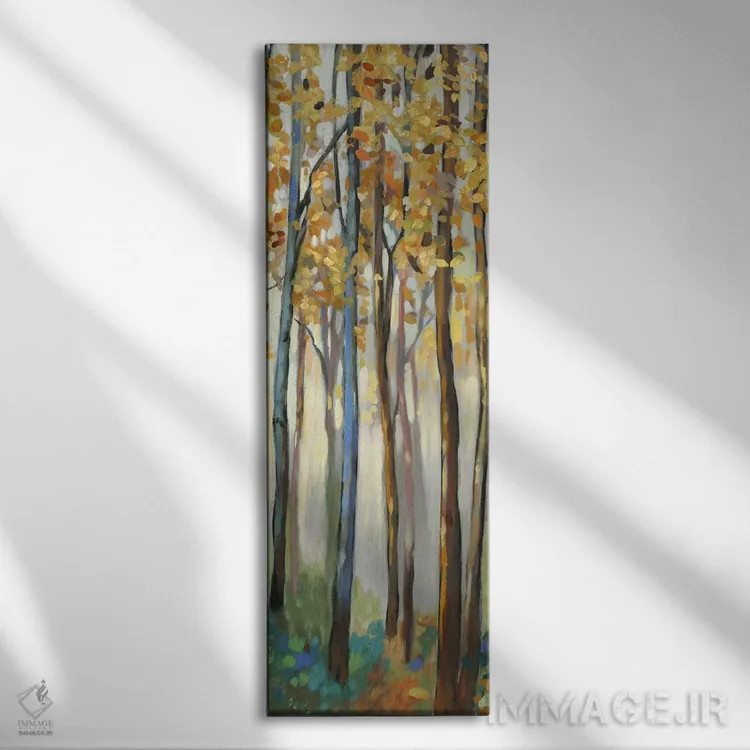 تابلو سرافراز ایستاده IV اثر آلیسون پیرس - نمای روبهرو روی دیوار