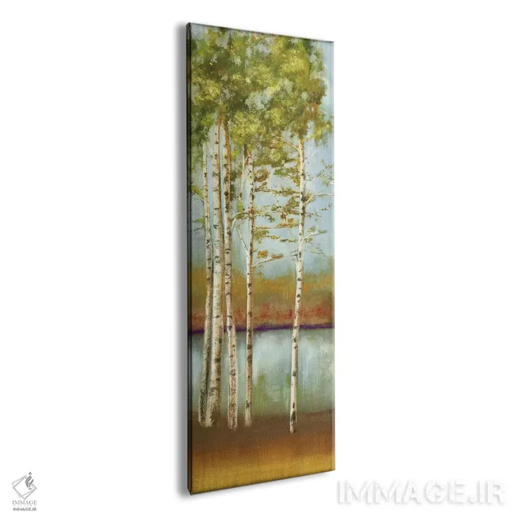 تابلو تاب خوردن در امتداد I اثر آلیسون پیرس - نمای پرسپکتیو محصول