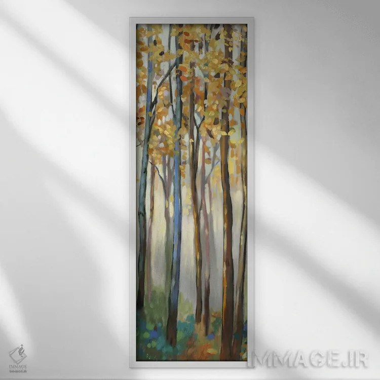 تابلو سرافراز ایستاده IV اثر آلیسون پیرس - نمای قابدار سفید