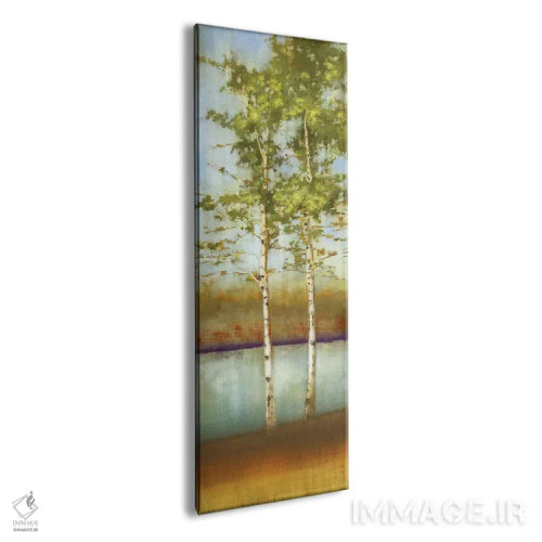 تابلو تاب خوردن در امتداد II اثر آلیسون پیرس - نمای پرسپکتیو محصول