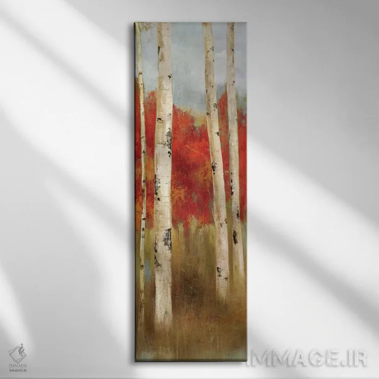 تابلو دیدبانی لبه II اثر آلیسون پیرس - نمای روبهرو روی دیوار