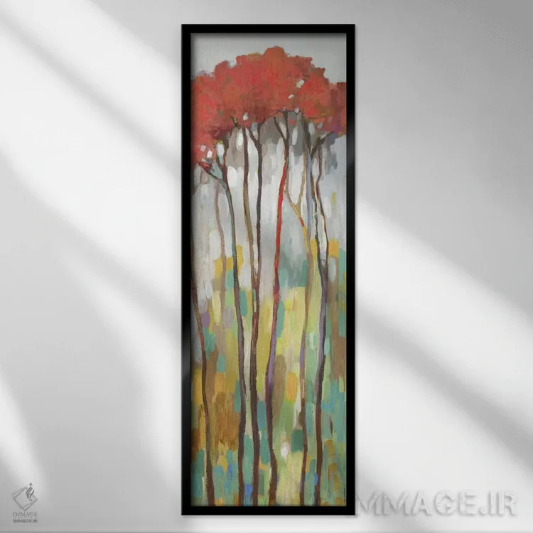 تابلو سرافراز ایستاده I اثر آلیسون پیرس - نمای قابدار مشکی