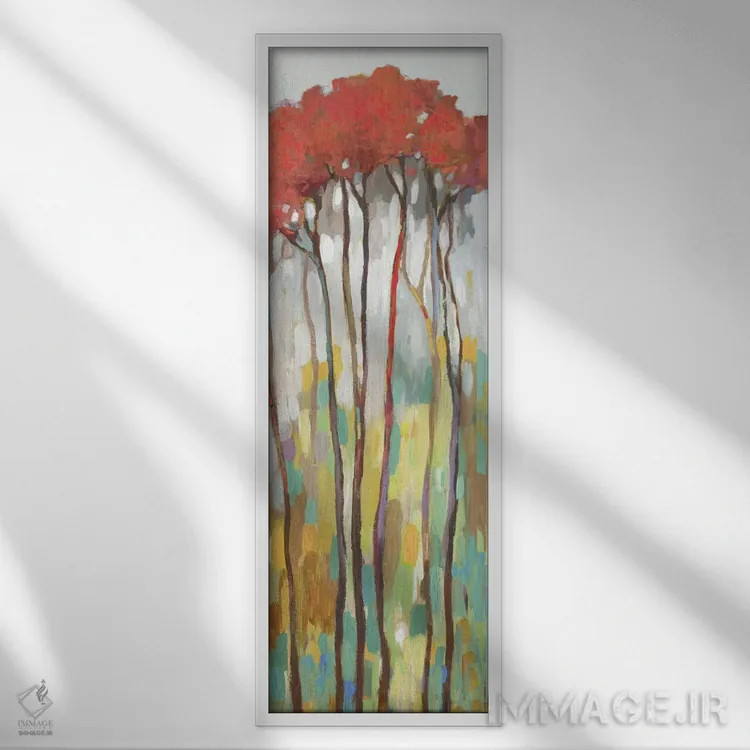 تابلو سرافراز ایستاده I اثر آلیسون پیرس - نمای قابدار سفید