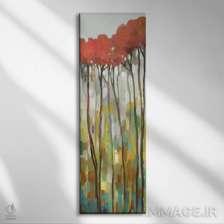 تابلو سرافراز ایستاده II اثر آلیسون پیرس - نمای روبهرو روی دیوار