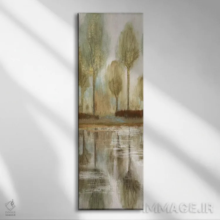 تابلو نمای جنگل I اثر آلیسون پیرس - نمای روبهرو روی دیوار