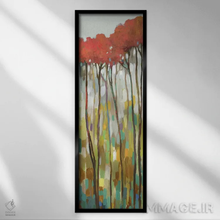 تابلو سرافراز ایستاده II اثر آلیسون پیرس - نمای قابدار مشکی