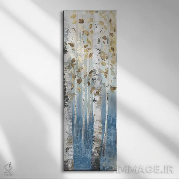 تابلو مسیر جدید II اثر آلیسون پیرس - نمای روبهرو روی دیوار