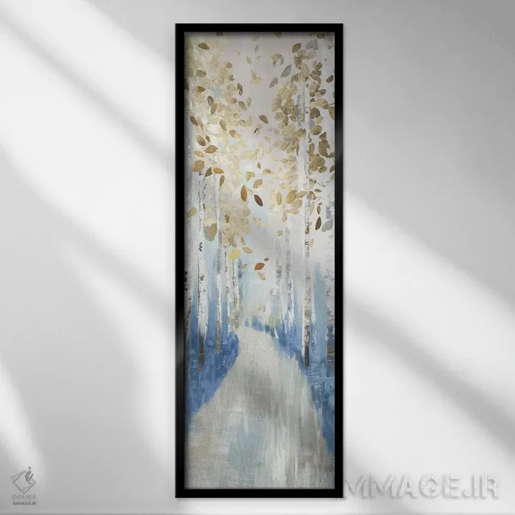 تابلو مسیر جدید III اثر آلیسون پیرس - نمای قابدار مشکی