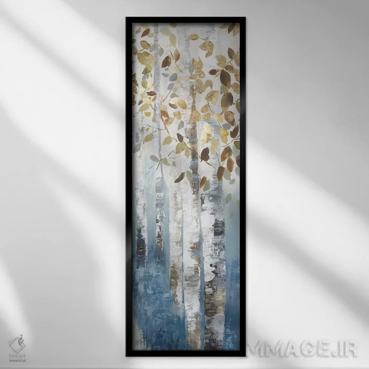 تابلو مسیر جدید IV اثر آلیسون پیرس - نمای قابدار مشکی