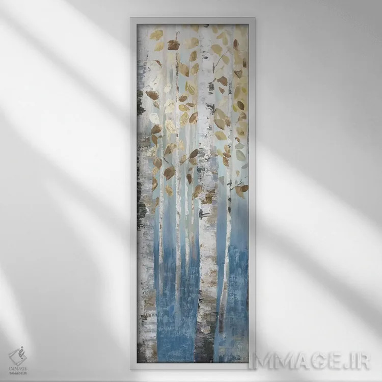 تابلو مسیر جدید II اثر آلیسون پیرس - نمای قابدار سفید