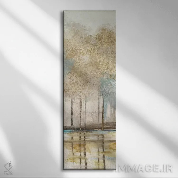 تابلو قطعه جنگلی III اثر آلیسون پیرس - نمای روبهرو روی دیوار