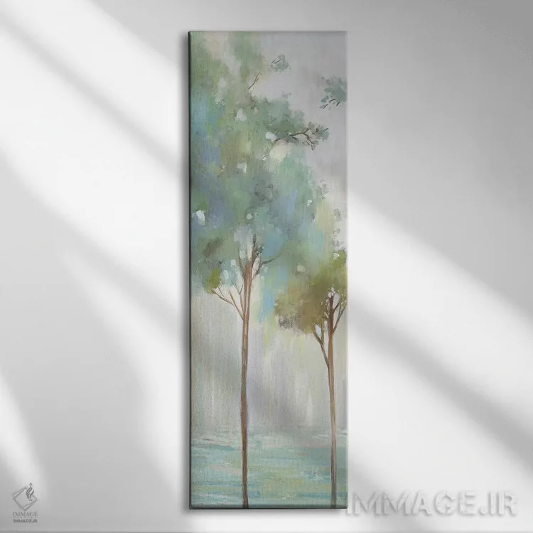 تابلو جنگل روشنایی III اثر آلیسون پیرس - نمای روبهرو روی دیوار