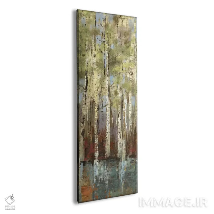 تابلو نجوای جنگل I اثر آلیسون پیرس - نمای پرسپکتیو محصول